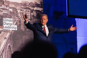 © Climate Change Leadership Porto / Al Gore begeisterte mit seiner Rede
