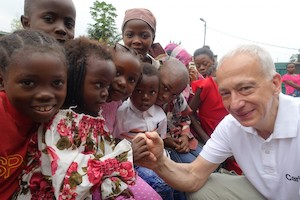 © Caritas / Michael Landauc im Baby Feeding Center Kinshasa