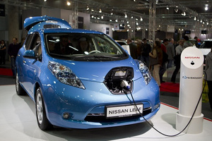 © Vienna Autoshow- Nissan Leaf