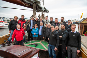 © North Sailing- Offizielle Inbetriebnahme des ersten Hybrid-Segelboots mit den Projektpartnern und Ehrengästen in Island
