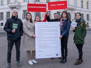 © FFF Austria / Gemeinsam für ein Klimaschutzgesetz mit starker Wirkung