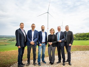 © Astrid Knie WKS/ Eröffnunh für den Windpark Poysdorf-Wilfersdorf