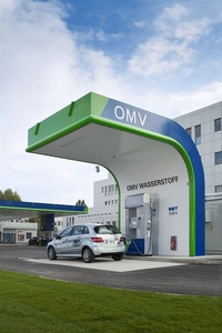 © OMV- Die erste öffentliche Wasserstofftankstelle in Wien