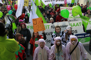 © Global 2000- Aus Österreich waren AktivistInnen von Global 2000 mit dabei