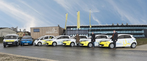 © Windkraft Simonsfeld/ Sieben Elektroautos im Fuhrpark der Windkraft Simonsfeld