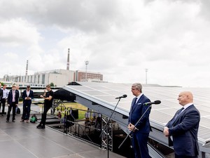 © CEZ / Eröffnung der PV-Anlage in Dukovany