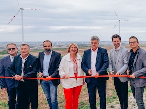 ©  Martin Krachler /Offizielle Eröffnung für den Windpark Prinzendorf