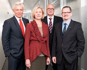 © Wiener Stadwerke / Kurth Keinrath - Grüneis (li.) gemeinsam mit seinen Vorstandskollegen