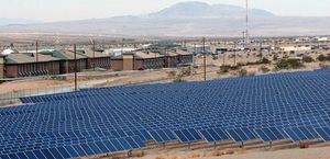 © US-Army - Solarkraftwerk bei Standort der Army