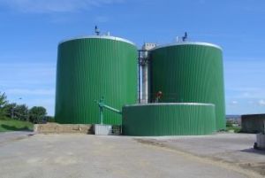 © BTN Biotechnologie Nordhausen GmbH /Biogasanlage mit Hydrolysefermenter