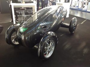 © ecartec- Ein Carbon-Leichtfahrzeug- 150kg schwer -Reichweite 150 km