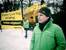 greenoeace.de / Bundesumweltminister Altmaier besuchte das Wendland. Greenpeace-Aktivisten erwarteten ihn.