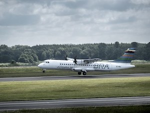 © NESTE/ Erster Flug mit 100% nachhaltigem Flugtreibstoff in  regionalem Verkehrsflugzeug