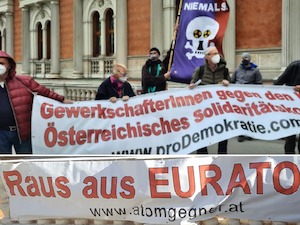 © Gewerkschafter gegen Atomenergie / Demo in Wien