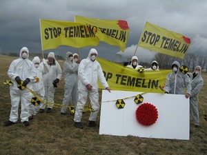 ©  atomstopp_atomkraftfrei - Protest gegen Temelin
