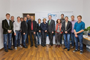 © Rainer Mirau -  Das Team der  EWS Consulting mit den Landesrat und Vertretern der IG Windkraft