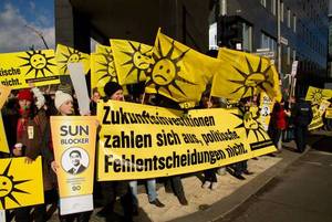 © BSW- Protest in Berlin