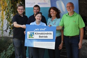 © Klimabündnis/ Dent-Prothetik, ein Familienbetrieb: Thomas, Martin, Astrid, Silvia und Wolfgang Speyl sind unsere "Helden" des Monats!