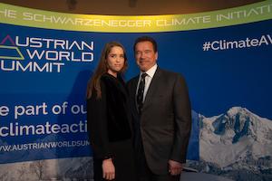 © Austrian World Summit / Arnold und seine Tochter Christina