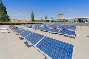 © Energiereferat Baden- Photovoltaikanlage am Bauhof in Baden
