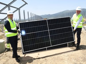 © Aurubis / Start für en Bau einer 10 MW-PV-Anlage