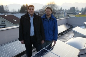 © Gemeinde Hard- Bürgermeister Harald Köhlmeier setzt gemeinsam mit Gemeinderat Peter Bildstein konsequent auf zukunftsorientierte Energiesysteme