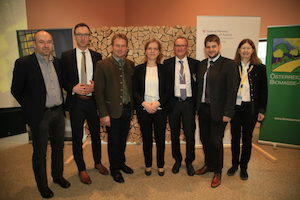 © Biomasseverband / Eröffnugn des Thementags im Graz mit Ministerin Leonore Gewessler