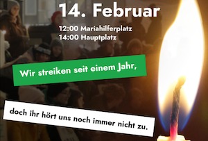 © FFF Graz/ Die Fridays for Future Graz rufen zum Generalstreik auf