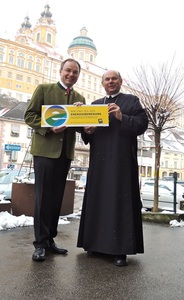 ©  zVg / Abt Georg Wilfinger und das Stift Melk unterstützen die Energiebewegung in Niederösterreich und werden als Erste an der neuen Initiative teilnehmen