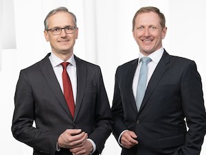 © E-Control Foto Georg Wilke /  Alfons Haber und Wolfgang Urbantschitsch und (v.l.) sind ab sofort das neue Vorstandsduo der E-Control.