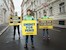 Greenpeace  Mitja Kobal /  Protest vor der ungarischen Botschaft