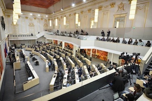 © Parlamentsdirektion / Johannes Zinner / Sitzung im Parlament