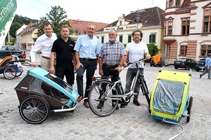 © Stadtgemeinde Hartberg- Eine clevere Förderung für Fahrradänhänger und mehr wurde präsentiert