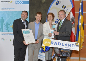 © NLK- Verleihung des VCÖ-Mobilitätspreises in St.Pölten