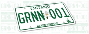 © Invest Ontario - Grüne Nummernschilder für Elektroautos