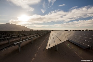© First Solar / PV-Freiflächenkraftwerk