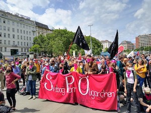 ©  System Change not Climate Change / Demo anlässlich des SPÖ-Parteitags in Wien