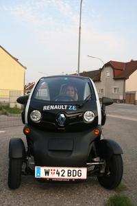 © oekonews- Ausfahrt mit dem Renault Twizy