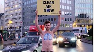 ©  Tim Dirven / Greenpeace - Protest in Brüssel
