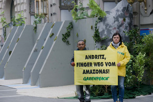 © Greenpeace / Protest in Graz
