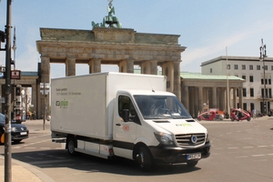 © Orten / Der E-Transporter ist seit Mai in Berlin eingesetzt