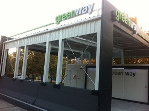 © GreenWay- Die Batteriewechselstation in Bratislava